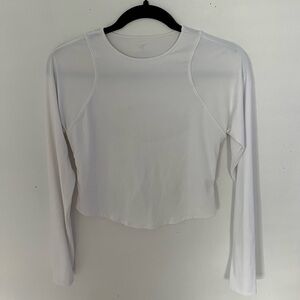 athletic cut out long sleeve